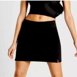 ATHLETA Soho Skort Skirt Black Sz 4